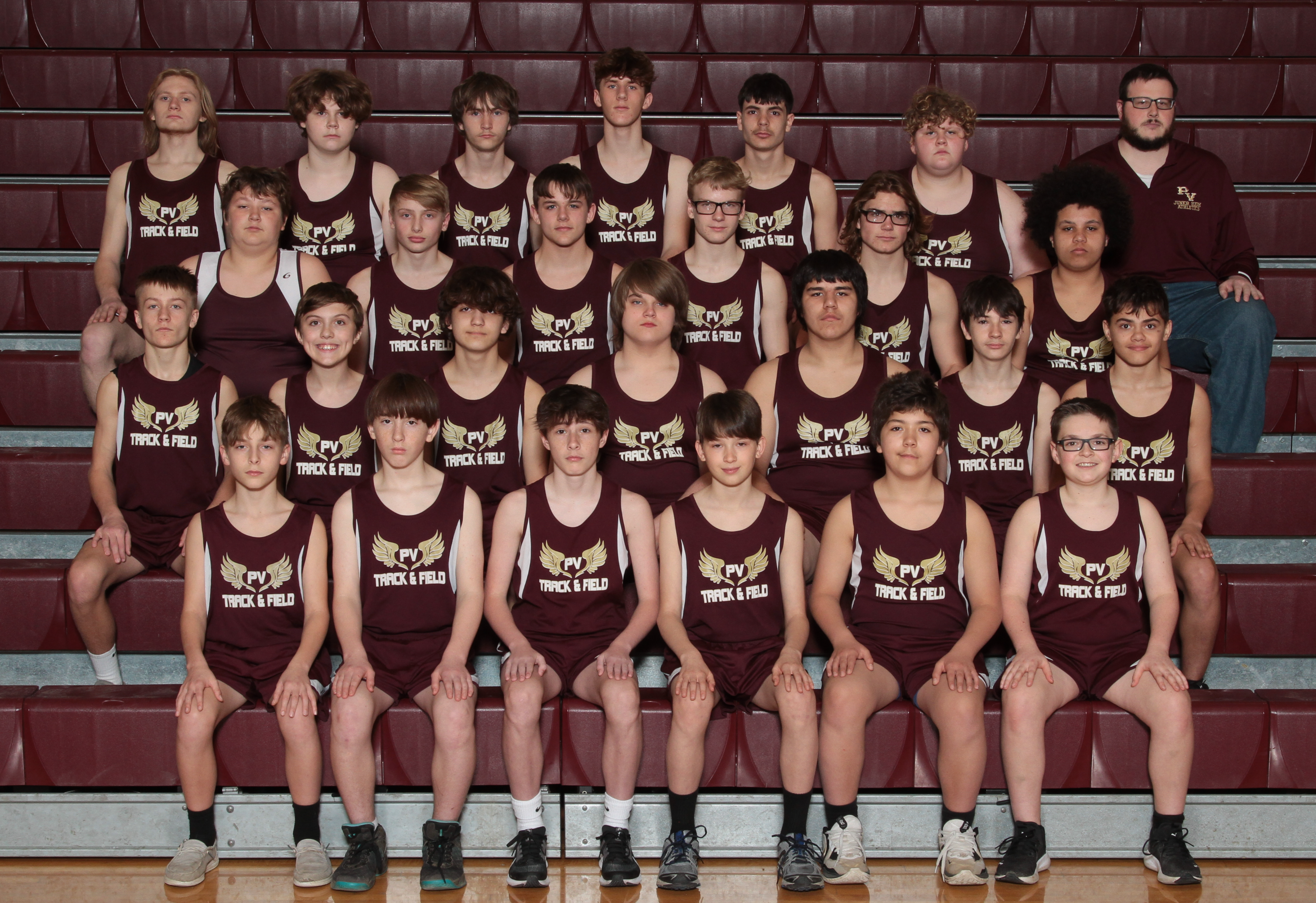 boys jr high track team